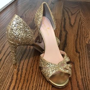 Kate Spade Glitter Pumps